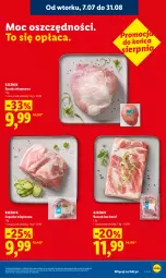 Gazetka promocyjna Lidl - Gazetka ważna od 24.08 do 26.08 - Gazetka - ważna od 26.08 do 26.08.2026 - strona 15 - produkty: Szynka wieprzowa, Boczek bez kości, Szynka, Boczek