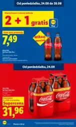 Gazetka promocyjna Lidl - Gazetka ważna od 24.08 do 26.08 - Gazetka - ważna od 26.08 do 26.08.2026 - strona 22 - produkty: Gra, Coca-Cola