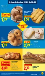 Gazetka promocyjna Lidl - Gazetka ważna od 24.08 do 26.08 - Gazetka - ważna od 26.08 do 26.08.2026 - strona 43 - produkty: Ser, Sezam, Bagietka, Gouda, Jagodzianka