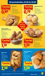 Gazetka promocyjna Lidl - Gazetka ważna od 24.08 do 26.08 - Gazetka - ważna od 26.08 do 26.08.2026 - strona 45 - produkty: Bułka fitness, Bułka