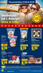 Gazetka promocyjna Lidl - Gazetka ważna od 24.08 do 26.08 - Gazetka - ważna od 26.08 do 26.08.2026 - strona 58 - produkty: Ciastka, Deser mleczny, Ser, Tera, Lody, Muffiny, Deser, Kakao, Brownie
