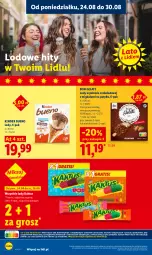 Gazetka promocyjna Lidl - Gazetka ważna od 24.08 do 26.08 - Gazetka - ważna od 26.08 do 26.08.2026 - strona 70 - produkty: Kinder Bueno, Kaktus, Lody, Kinder