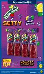 Gazetka promocyjna Lidl - Gazetka ważna od 24.08 do 26.08 - Gazetka - ważna od 26.08 do 26.08.2026 - strona 75 - produkty: Tymbark, Napój