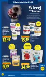 Gazetka promocyjna Lidl - Gazetka ważna od 24.08 do 26.08 - Gazetka - ważna od 26.08 do 26.08.2026 - strona 94 - produkty: Mokra karma, Sok, Tera, Przysmak dla psa, Sucha karma