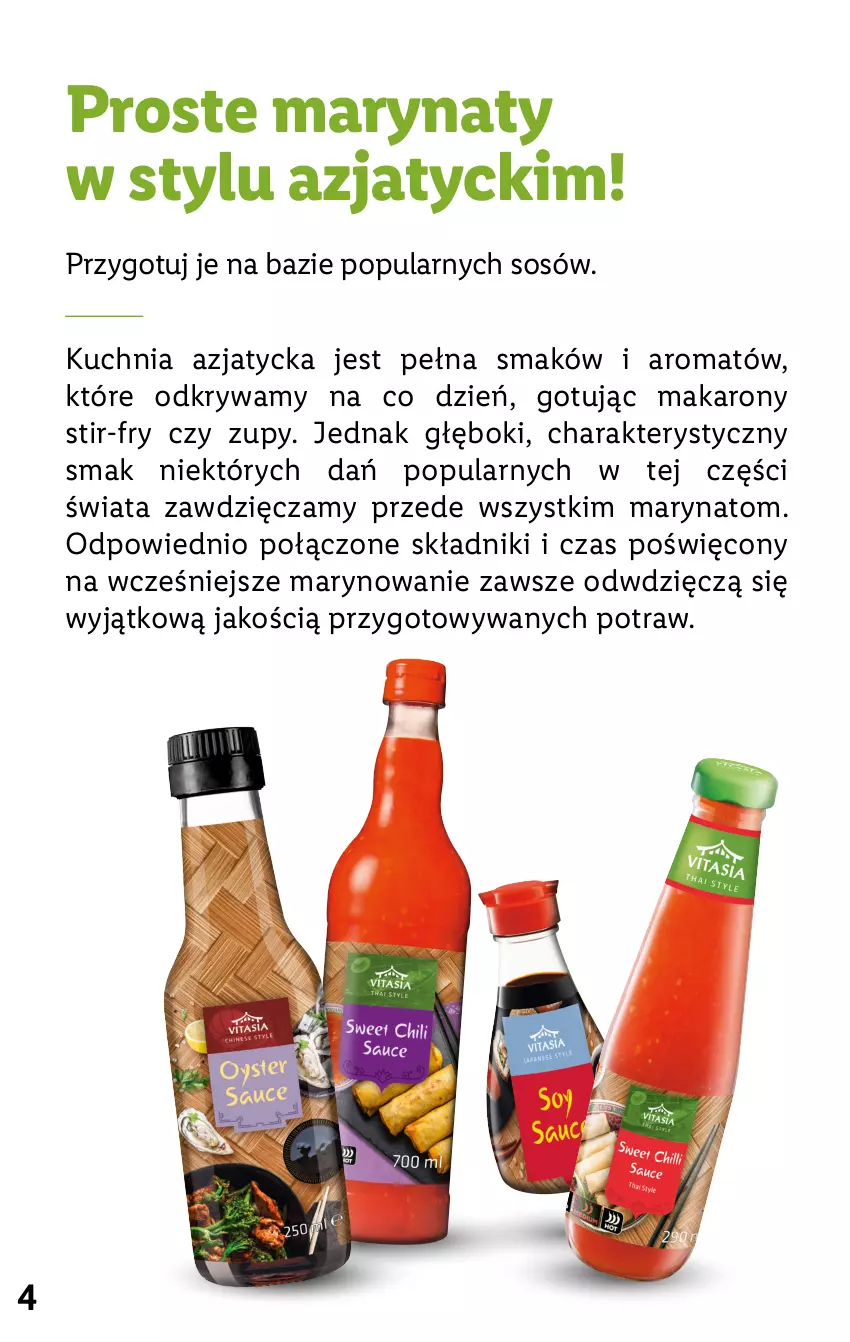 Gazetka promocyjna Lidl - KATALOG VITASIA - ważna 13.06 do 19.06.2022 - strona 4 - produkty: Kuchnia, Makaron, Sos