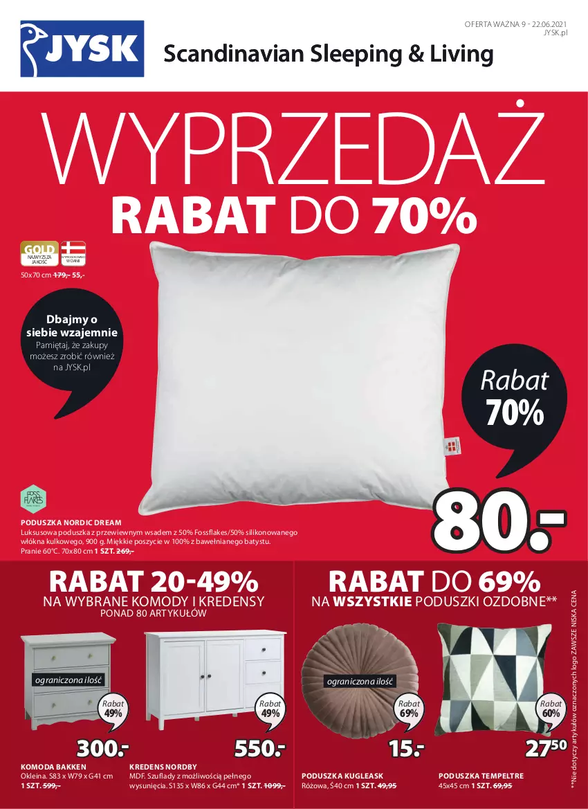 Gazetka promocyjna Jysk - Oferta tygodnia - ważna 09.06 do 22.06.2021 - strona 2 - produkty: Gra, Komoda, Kredens, Mięta, Moda, Poduszka