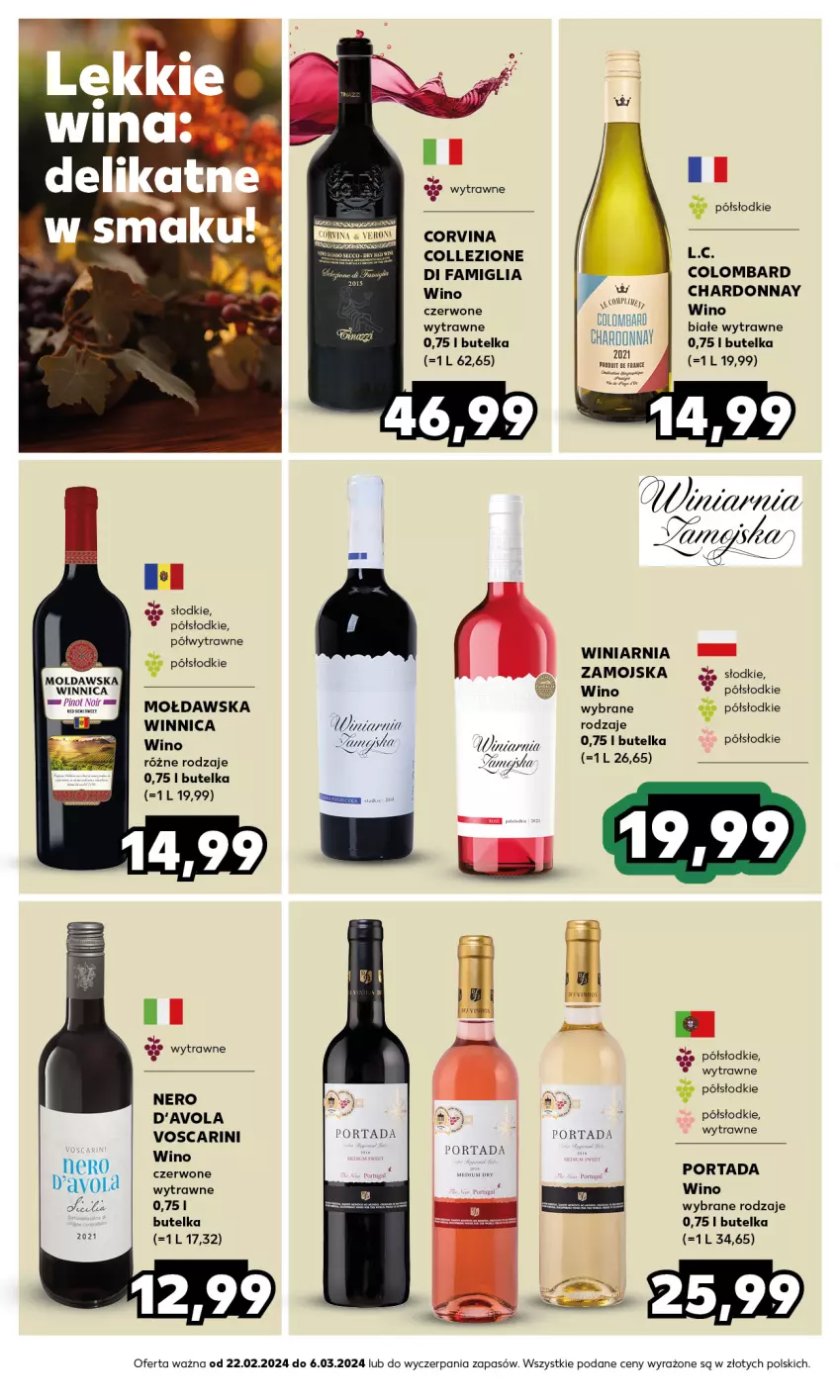 Gazetka promocyjna Kaufland - Barek Kauflandu - ważna 22.02 do 06.03.2024 - strona 14 - produkty: Chardonnay, Fa, Por, Portada, Wino, Wino białe, Wino czerwone