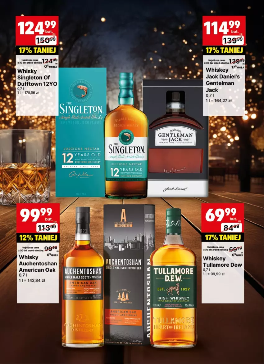 Gazetka promocyjna Delikatesy Centrum - DeliBarek DC51-DC52 - ważna 16.12 do 31.12.2024 - strona 16 - produkty: Bikini, Gra, Jack Daniel's, Tullamore Dew, Whiskey, Whisky