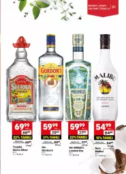 Gazetka promocyjna Delikatesy Centrum - DeliBarek DC51-DC52 - Gazetka - ważna od 31.12 do 31.12.2024 - strona 21 - produkty: Rum, Por, Gin, Tequila, Malibu, Gordon's, Brandy, Likier, Fa