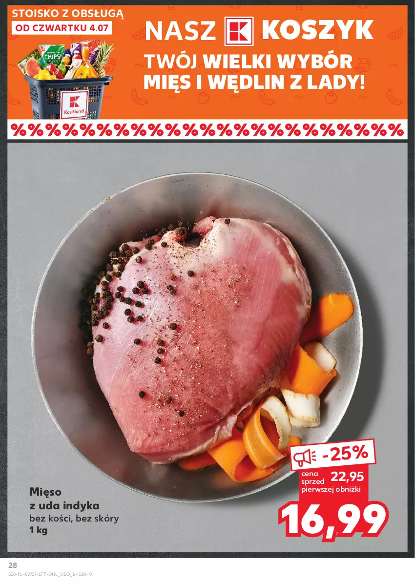 Gazetka promocyjna Kaufland - Gazetka tygodnia - ważna 04.07 do 10.07.2024 - strona 28 - produkty: Kosz, Mięso