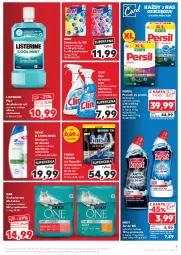 Gazetka promocyjna Kaufland - Gazetka tygodnia - Gazetka - ważna od 10.07 do 10.07.2024 - strona 9 - produkty: Listerine, Finish, Zawieszki, Bref, Tablet, Proszek do prania, Persil, Clin, Kret, Płyn do płukania, Szampon, Płyn do mycia, Sucha karma