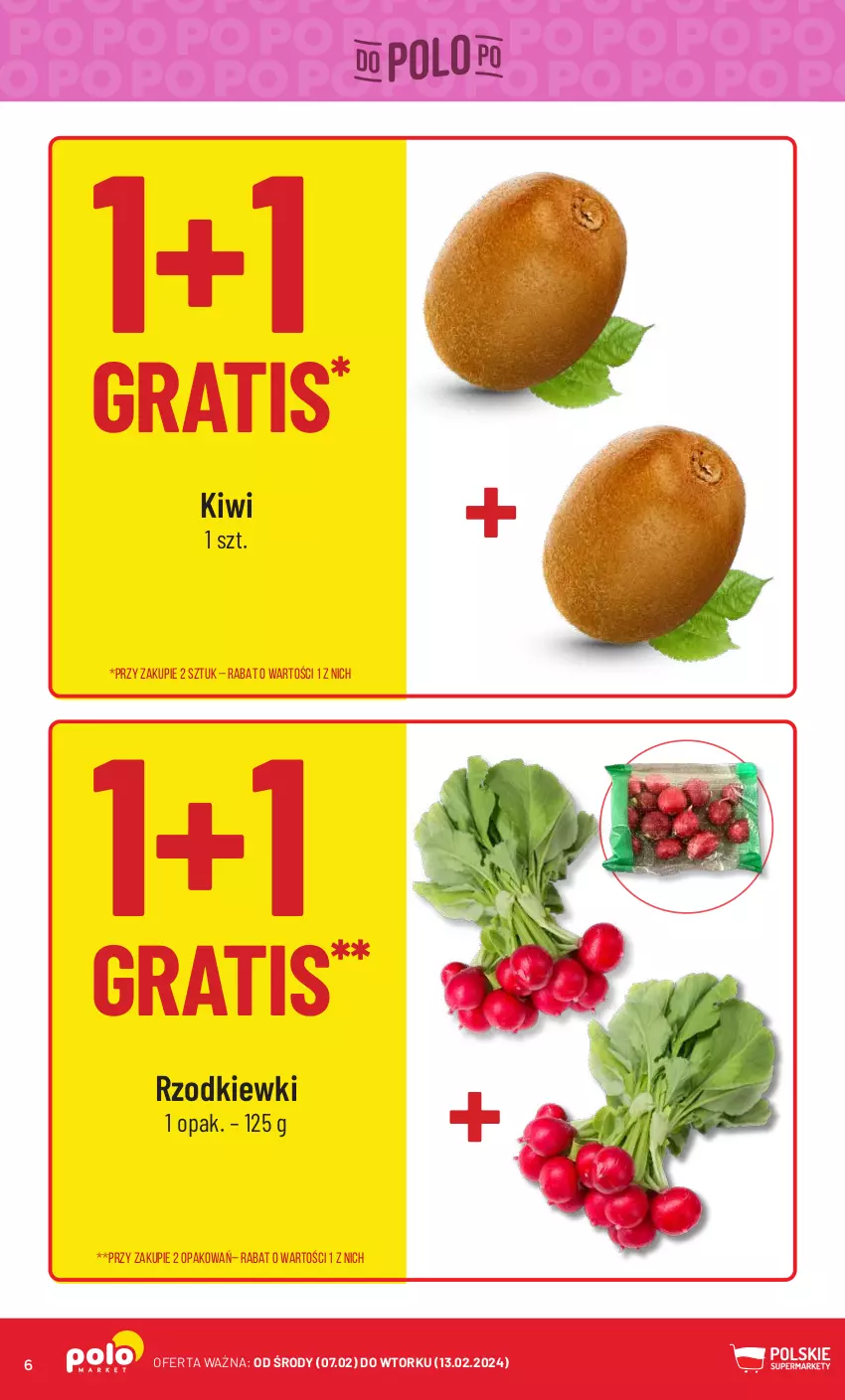 Gazetka promocyjna PoloMarket - Gazetka pomocyjna - ważna 07.02 do 13.02.2024 - strona 6 - produkty: Gra, Kiwi