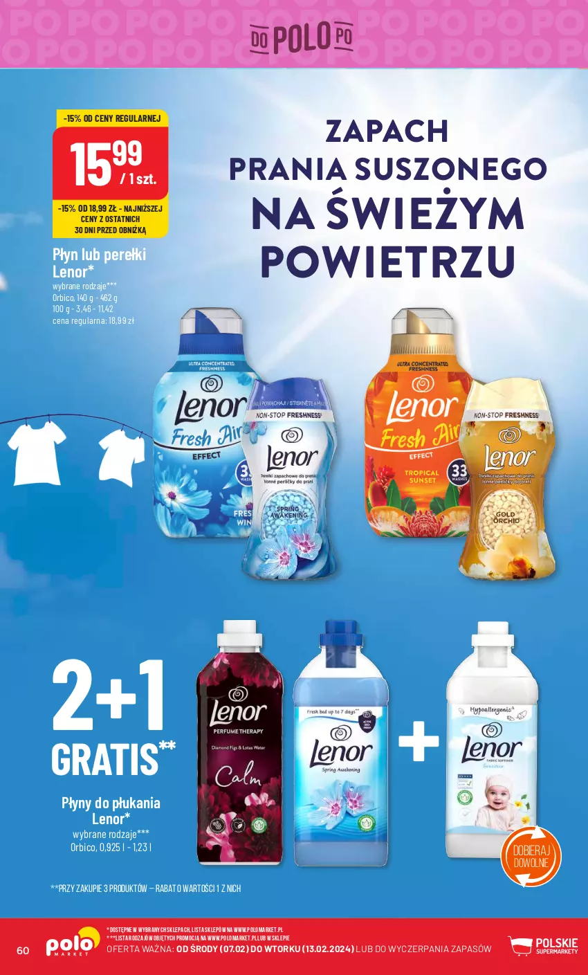 Gazetka promocyjna PoloMarket - Gazetka pomocyjna - ważna 07.02 do 13.02.2024 - strona 60 - produkty: BIC, Gra, Lenor