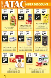 Gazetka promocyjna Auchan - Gazetka ATAC Hiper Discount - Gazetka - ważna od 28.04 do 28.04.2026 - strona 2 - produkty: Sałatka, Kawa rozpuszczalna, Ser, Bake Rolls, Por, Mus, Gra, Jogurt, Mirinda, Kawa, Sałat, Pepsi, 7 Days, Tuńczyk, Lurpak, Kubuś, Gouda, Alpro, Graal