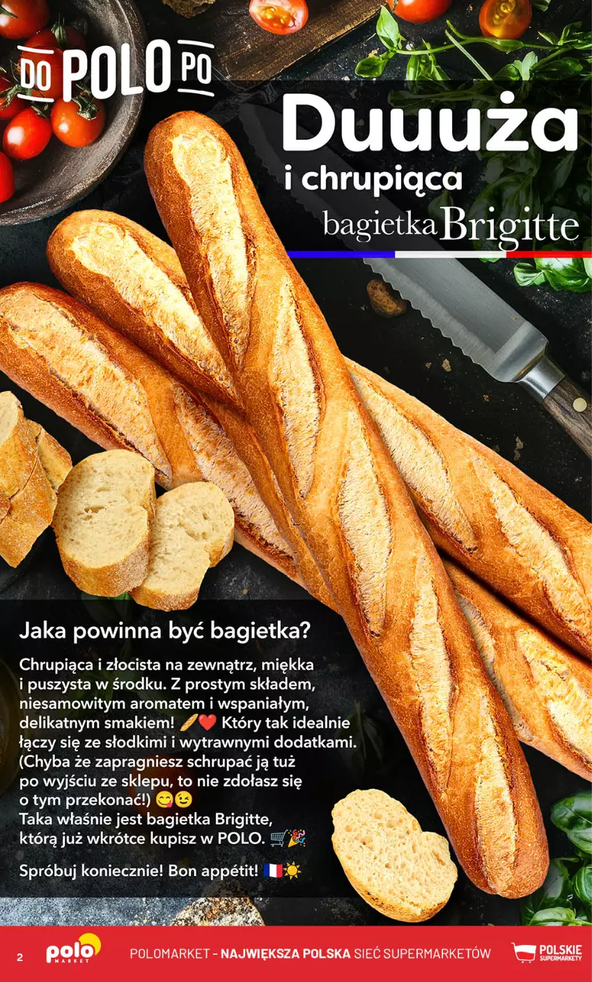 Gazetka promocyjna PoloMarket - Gazetka pomocyjna - ważna 30.10 do 05.11.2024 - strona 2 - produkty: Bagietka