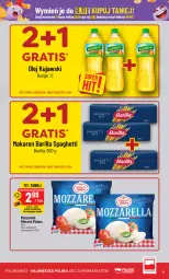 Gazetka promocyjna PoloMarket - Gazetka pomocyjna - Gazetka - ważna od 05.11 do 05.11.2024 - strona 9 - produkty: Mozzarella, Makaron, Kujawski, LANA, Spaghetti, Barilla, Olej