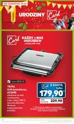 Gazetka promocyjna Kaufland - Gazetka tygodnia - Gazetka - ważna od 06.03 do 06.03.2024 - strona 68 - produkty: Gra, Grill kontaktowy, Taca, Tefal, Grill, Fa