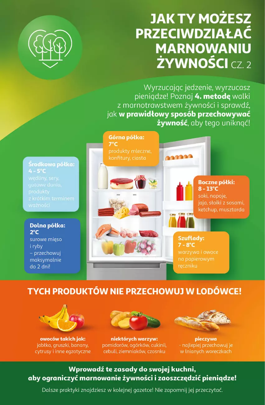 Gazetka promocyjna Auchan - Gazetka CENY W DÓŁ Hipermarket Auchan - ważna 20.06 do 26.06.2024 - strona 47 - produkty: Banany, Gra, Gruszki, Jabłka, Jaja, Ketchup, Mus, Musztarda, Napoje, Olej, Owoce, Papier, Piec, Półka, Sok, Sos, Tera, Warzywa, Warzywa i owoce