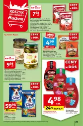 Gazetka promocyjna Auchan - Gazetka CENY W DÓŁ Hipermarket Auchan - Gazetka - ważna od 26.06 do 26.06.2024 - strona 29 - produkty: Ketchup, Korniszony, Zupa, Chappi, Kotlin, Pudliszki, Pomidory, Sucha karma