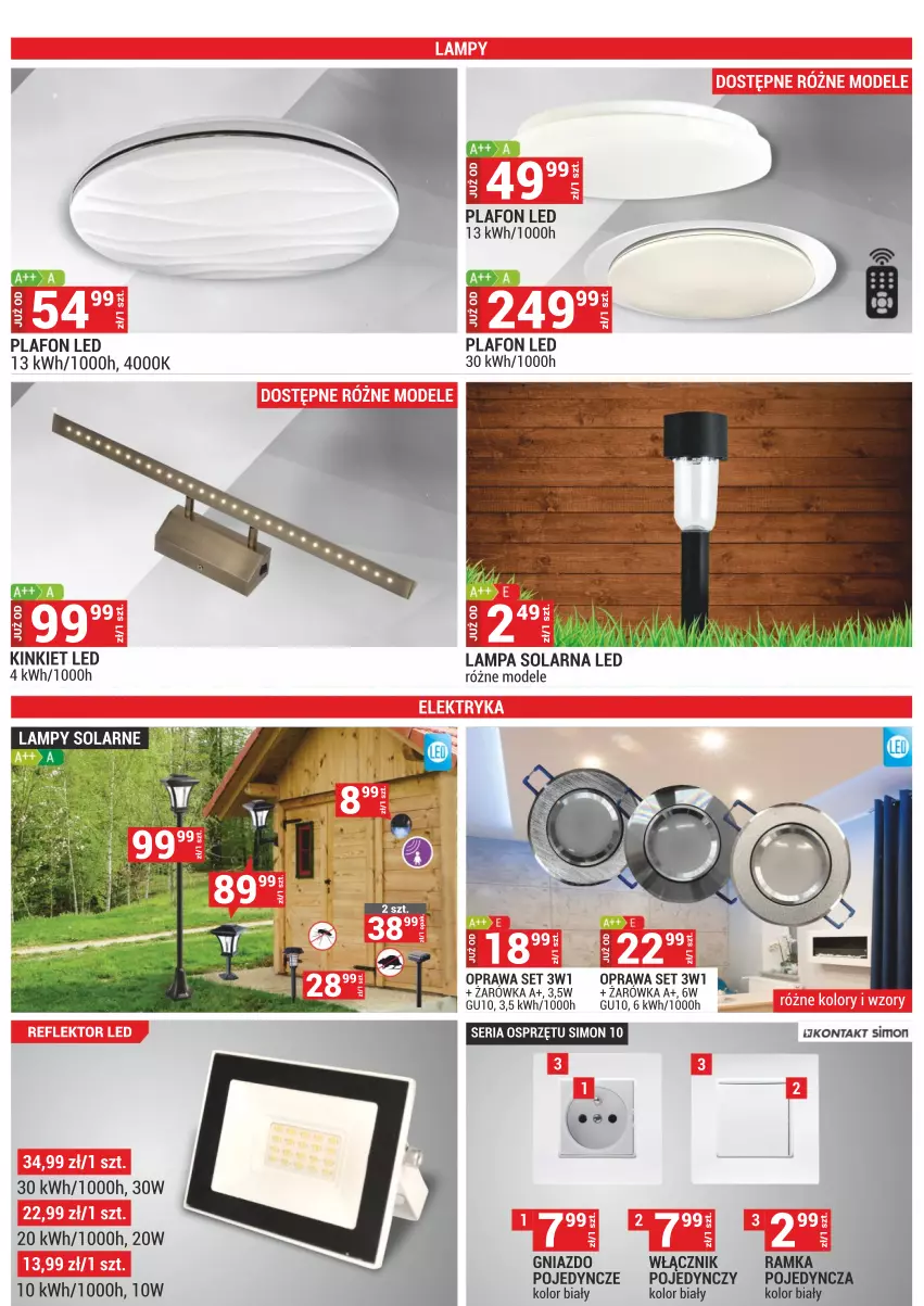 Gazetka promocyjna Merkury Market - Gazetka - ważna 01.03 do 31.03.2021 - strona 12 - produkty: Lampa, Plafon, Plafon LED, Ramka