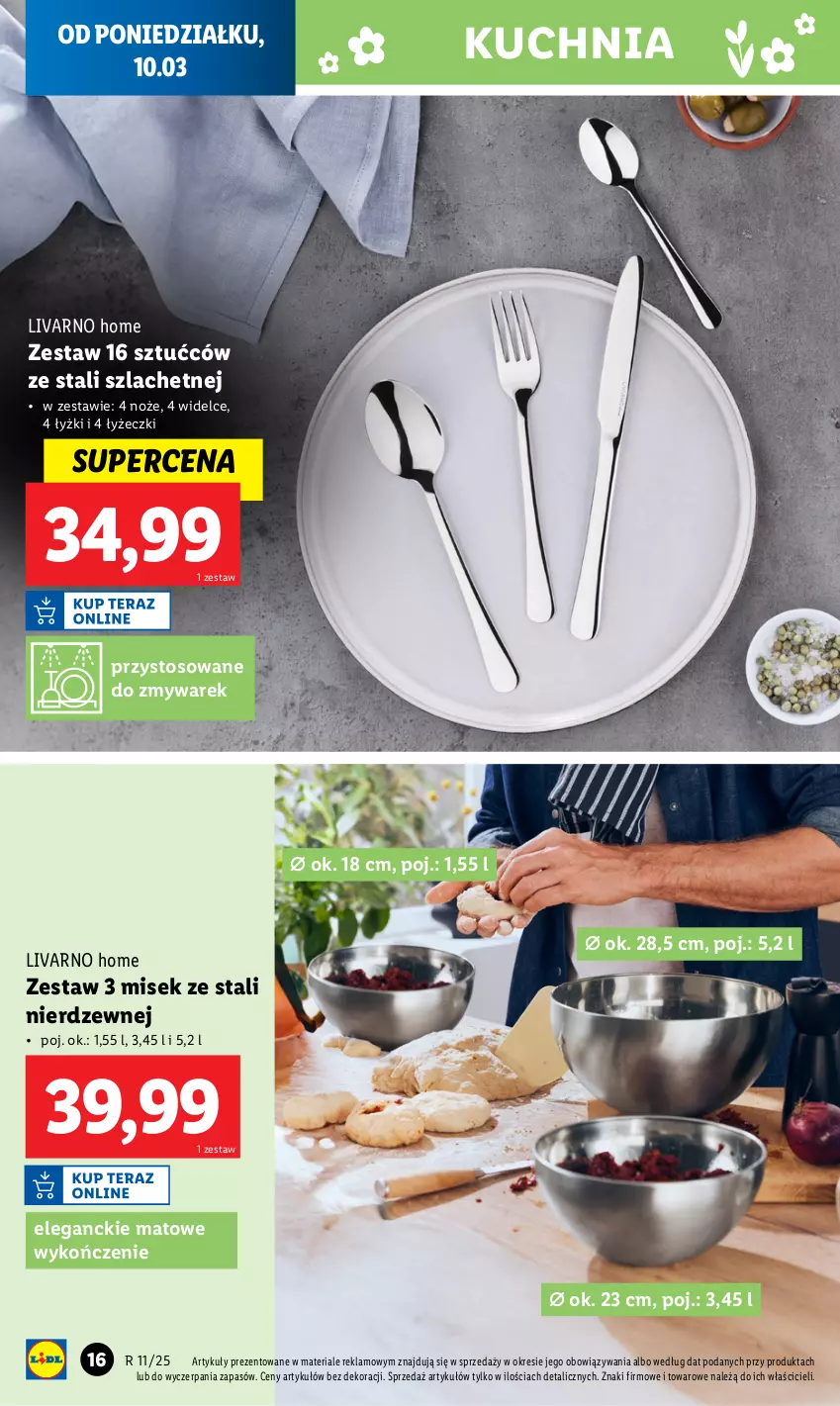 Gazetka promocyjna Lidl - GAZETKA - ważna 10.03 do 15.03.2025 - strona 14 - produkty: Ivar, Kuchnia, Noż