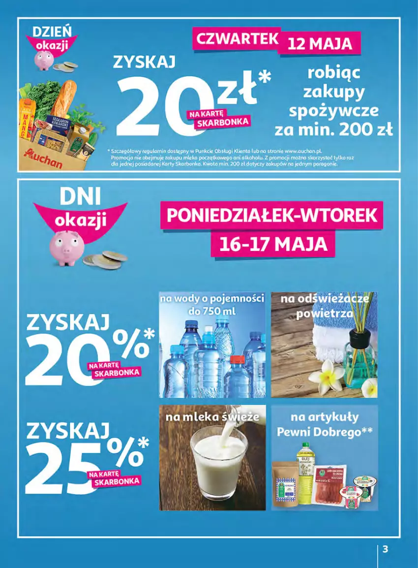 Gazetka promocyjna Auchan - Megapromocje są w cenie Hipermarkety - ważna 12.05 do 18.05.2022 - strona 3