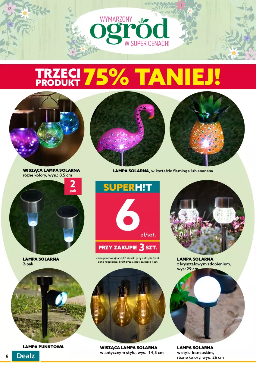 Gazetka promocyjna Dealz - NOWY KATALOGWymarzony Ogród w super cenach! - ważna 04.04 do 16.04.2022 - strona 6 - produkty: Ananas, Lampa, Smycz