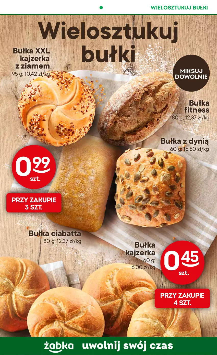 Gazetka promocyjna Żabka - ważna 10.05 do 23.05.2023 - strona 37 - produkty: Bułka, Bułka fitness, Ciabatta, Dynią, Kajzerka