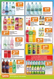 Gazetka promocyjna Gama - Gazetka Gama - Gazetka - ważna od 19.08 do 19.08.2025 - strona 10 - produkty: Piwa, Piwo, Piec, Sok, Gra, 7up, Mirinda, Coca-Cola, Pepsi, Oranżada, Hellena, Lipton, Limonka, Oshee, Woda, Napój, Mięta, Hortex