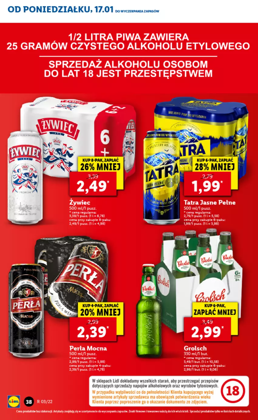 Gazetka promocyjna Lidl - GAZETKA - ważna 17.01 do 19.01.2022 - strona 38