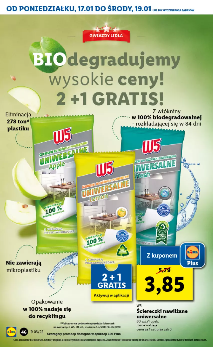 Gazetka promocyjna Lidl - GAZETKA - ważna 17.01 do 19.01.2022 - strona 46 - produkty: Gra, Mop, Sok