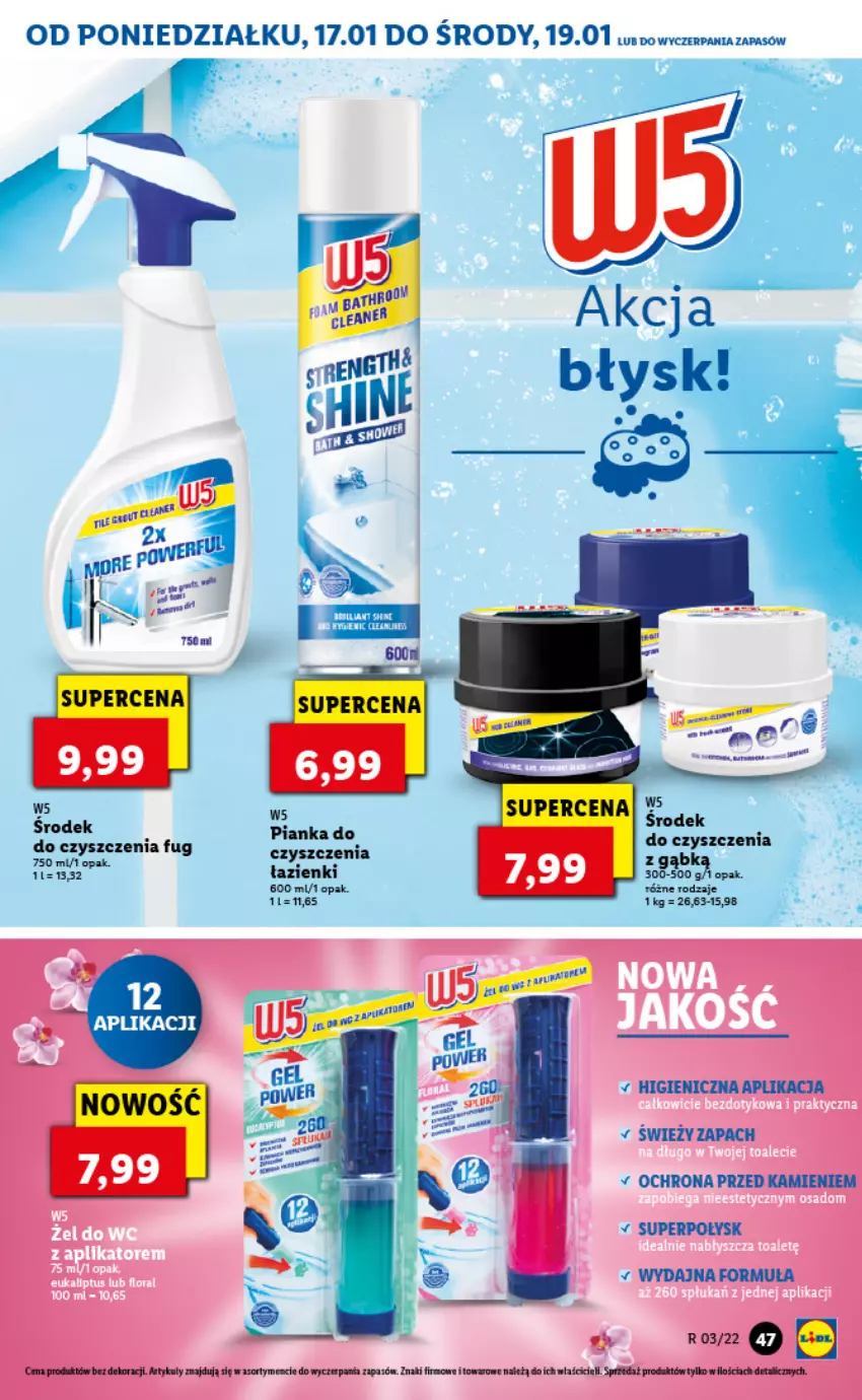 Gazetka promocyjna Lidl - GAZETKA - ważna 17.01 do 19.01.2022 - strona 47 - produkty: Fa, Mysz