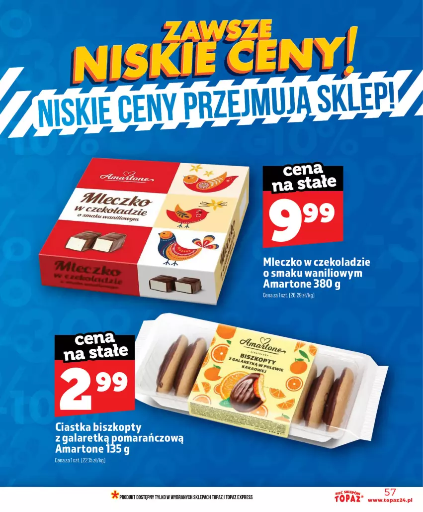 Gazetka promocyjna Topaz - Gazetka - ważna 18.06 do 24.06.2026 - strona 57 - produkty: Top