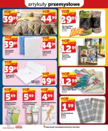 Gazetka promocyjna Topaz - Gazetka - Gazetka - ważna od 24.06 do 24.06.2026 - strona 72 - produkty: Top, Koc, Kołdra, Rajstopy, Poszewka, Prześcieradło, Obrus