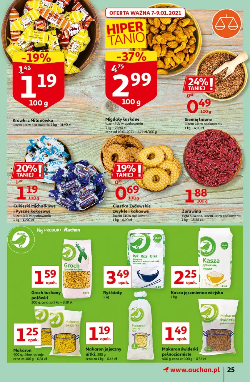 Gazetka promocyjna Auchan - Sale Hipermarkety - ważna 07.01 do 13.01.2021 - strona 25