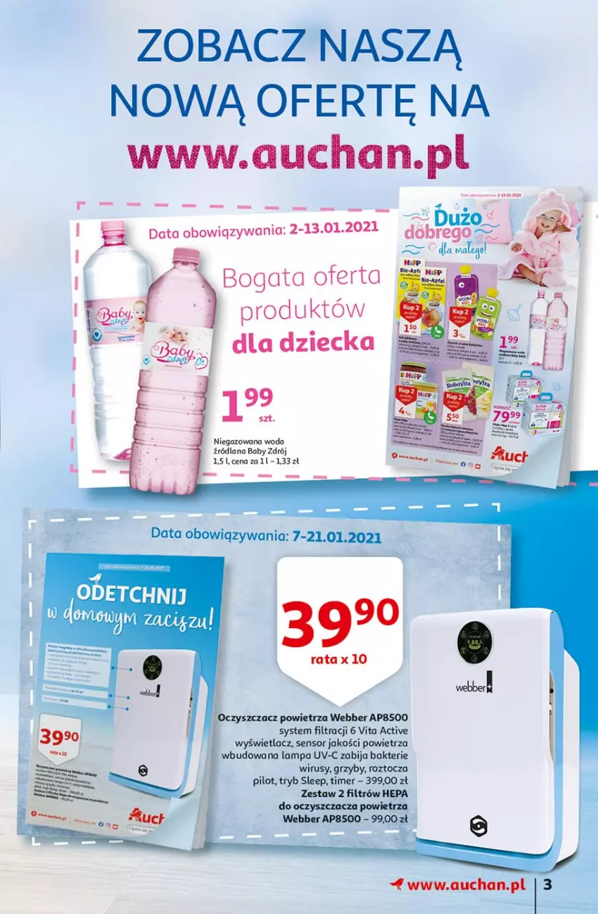 Gazetka promocyjna Auchan - Sale Hipermarkety - ważna 07.01 do 13.01.2021 - strona 3