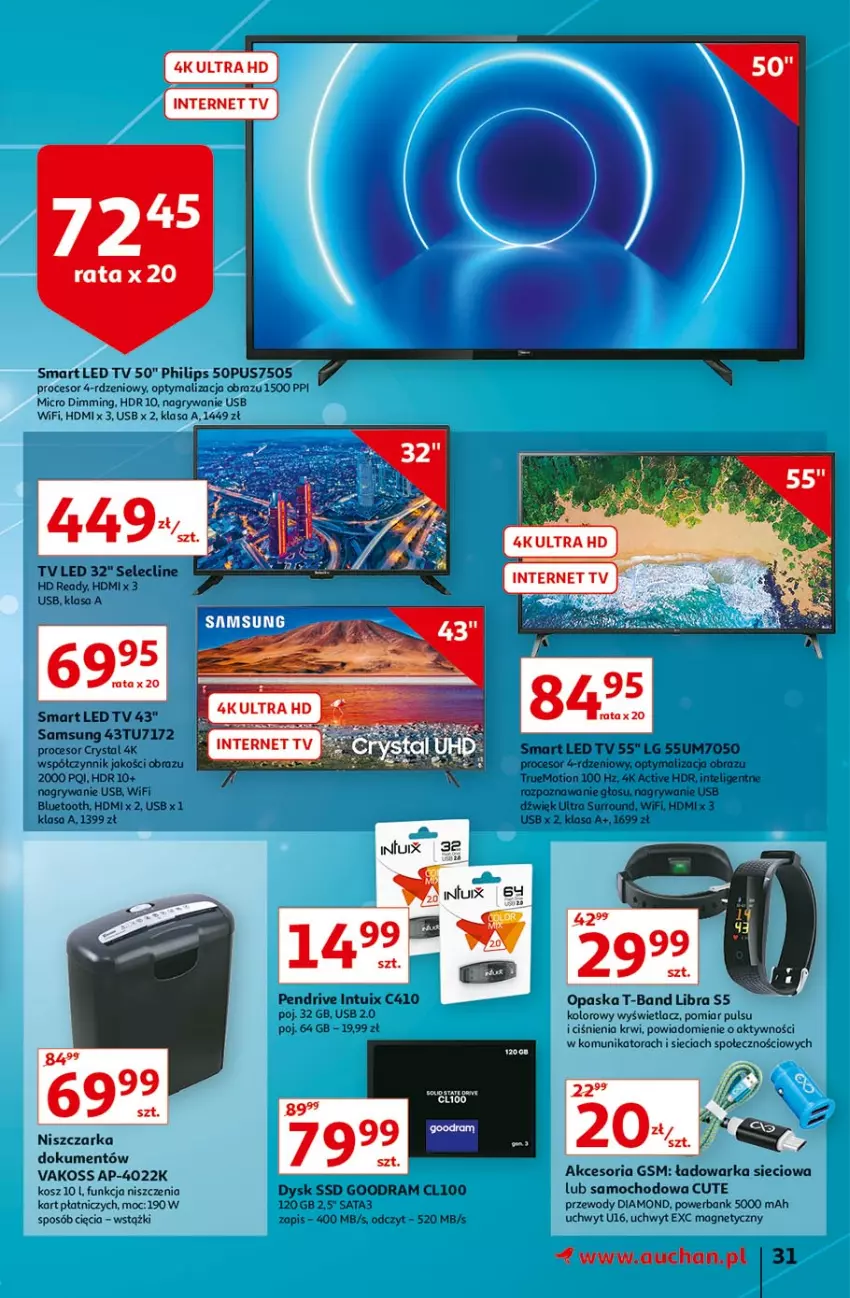 Gazetka promocyjna Auchan - Sale Hipermarkety - ważna 07.01 do 13.01.2021 - strona 31