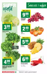Gazetka promocyjna Spar - EuroSpar - Gazetka - ważna od 26.11 do 26.11.2025 - strona 2 - produkty: Sałata lodowa, Papryka, Ananas, Kaki, Sałat, Renifer, Wino, Masło