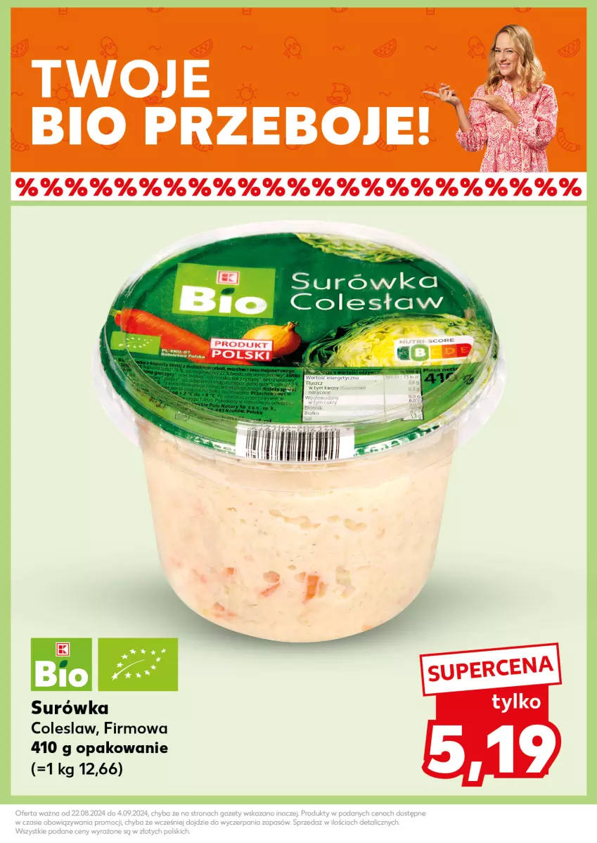 Gazetka promocyjna Kaufland - Kaufland - ważna 02.09 do 04.09.2024 - strona 15 - produkty: Surówka, Surówka coleslaw