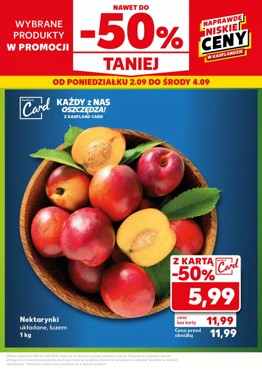 Gazetka promocyjna Kaufland - Kaufland - ważna 02.09 do 04.09.2024 - strona 3 - produkty: Nektar