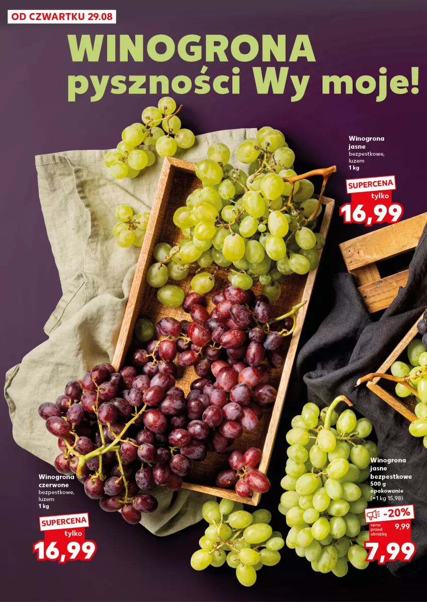 Gazetka promocyjna Kaufland - Kaufland - ważna 02.09 do 04.09.2024 - strona 4 - produkty: Wino, Winogrona