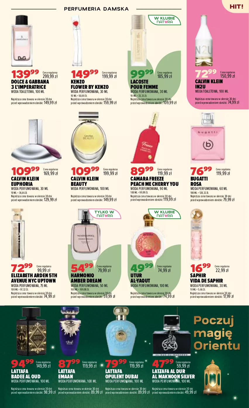 Gazetka promocyjna Drogerie Natura - Gazetka Drogerie Natura - ważna 08.09 do 21.09.2026 - strona 7 - produkty: Calvin Klein, Elizabeth Arden, Fa, Kenzo, Lacoste, Perfum, Woda, Woda perfumowana, Woda toaletowa