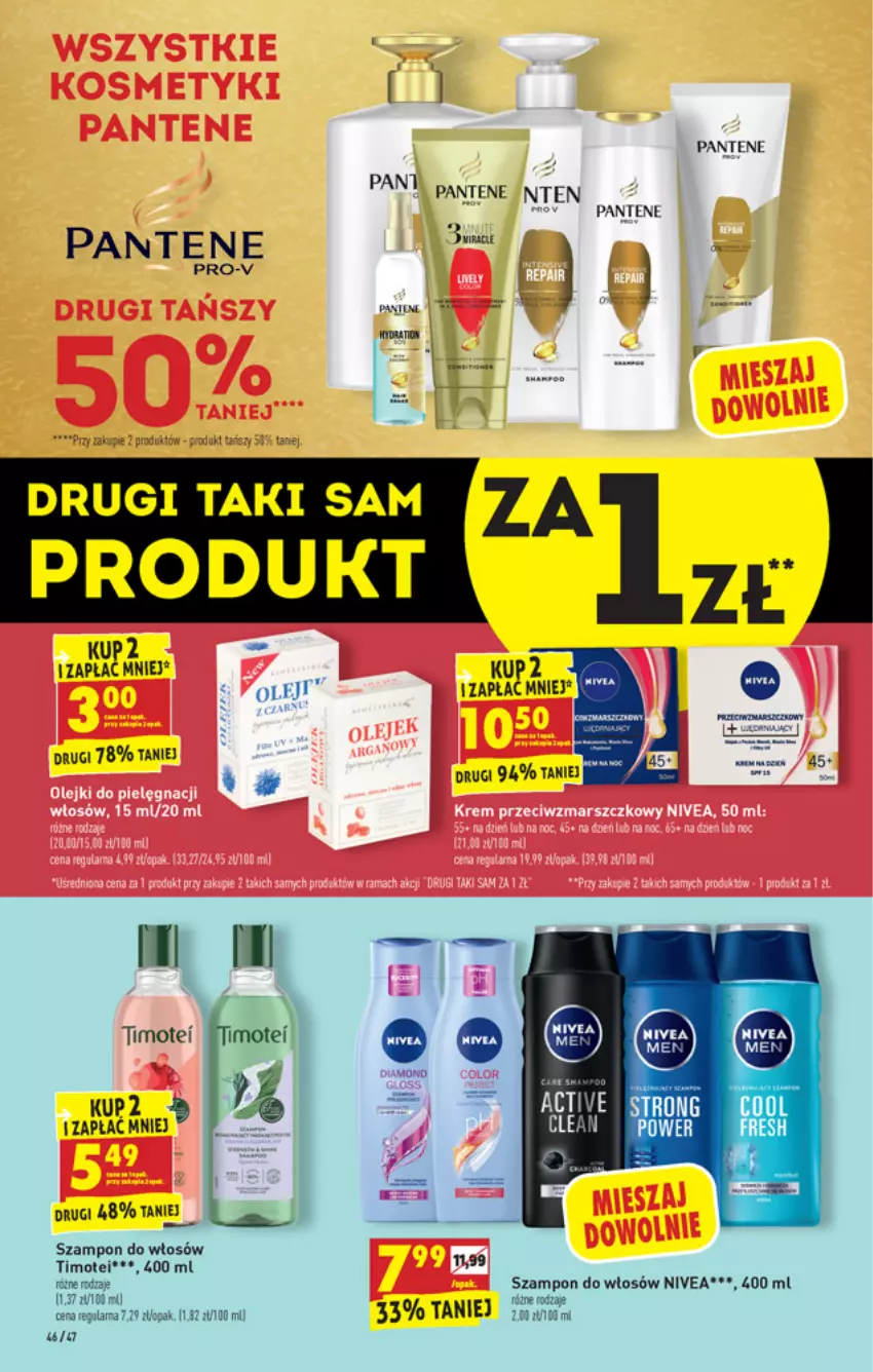 Gazetka promocyjna Biedronka - W tym tygodniu - ważna 28.06 do 03.07.2021 - strona 46 - produkty: Fa, Nivea, Olej, Pantene, Szampon