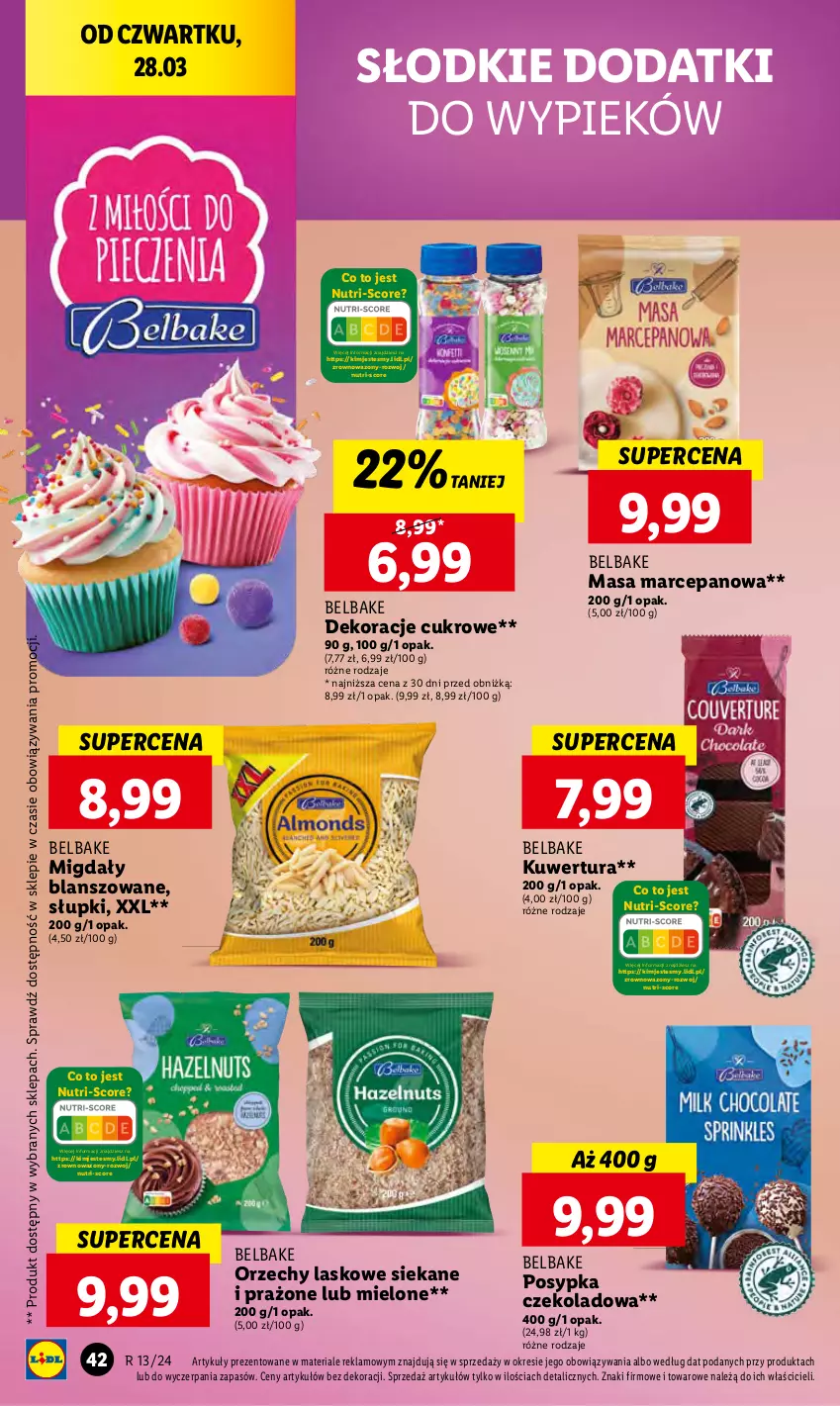 Gazetka promocyjna Lidl - GAZETKA - ważna 28.03 do 30.03.2024 - strona 50 - produkty: Migdały, Wazon