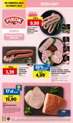 Gazetka promocyjna Lidl - GAZETKA - Gazetka - ważna od 30.03 do 30.03.2024 - strona 42 - produkty: Piec, Gra, Szynka, Kiełbaski białe, PIKOK, Boczek, Olej, Kiełbasa