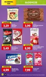 Gazetka promocyjna Lidl - GAZETKA - Gazetka - ważna od 30.03 do 30.03.2024 - strona 54 - produkty: Ciastka, Ser, Panna cotta, Dr Gerard, Lack, Herbatniki, Deser, Kakao, Oreo, Biszkopty