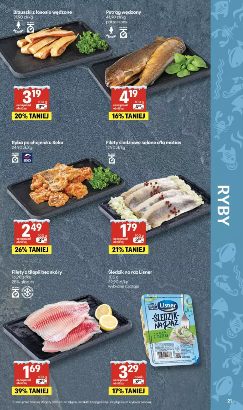 Gazetka promocyjna Delikatesy Centrum - Franczyza DC04 Czwartek - ważna 22.01 do 28.01.2026 - strona 21 - produkty: Orka, Por