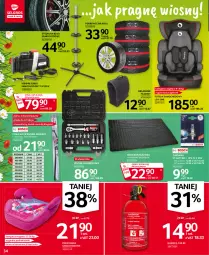 Gazetka promocyjna Selgros - Oferta przemysłowa - Gazetka - ważna od 14.04 do 14.04.2021 - strona 34 - produkty: Ser, Zagłówek, Gaśnica, Fotelik samochodowy, Stojak, Tapicerka, Organizer, O Bag, Podstawka samochodowa, Fotelik, Mata do bagażnika, Fotel, Zestaw narzędzi, Kompresor