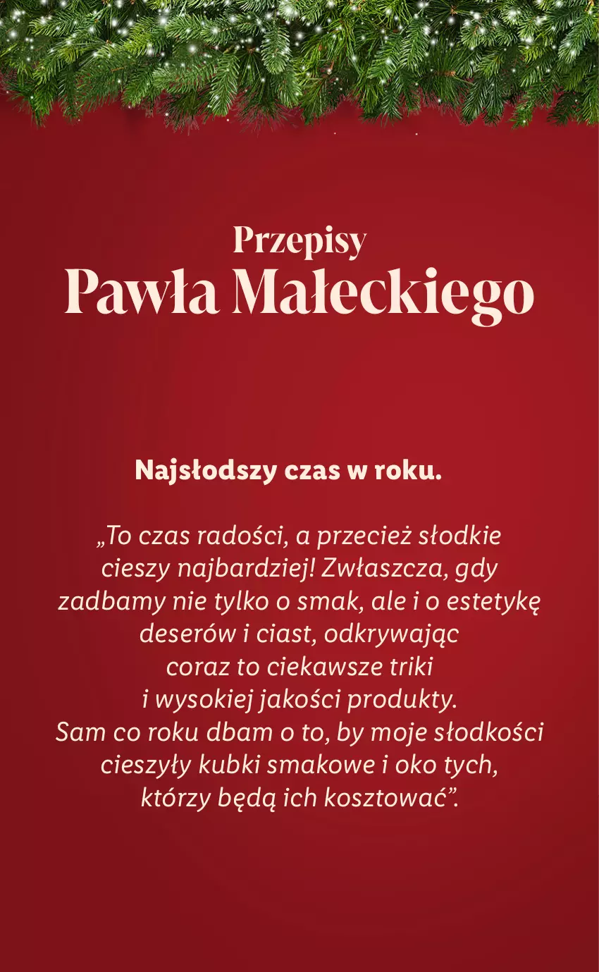 Gazetka promocyjna Lidl - Katalog Święta Deluxe - ważna 13.11 do 26.12.2023 - strona 33 - produkty: Deser, Kosz, Ser, Sok