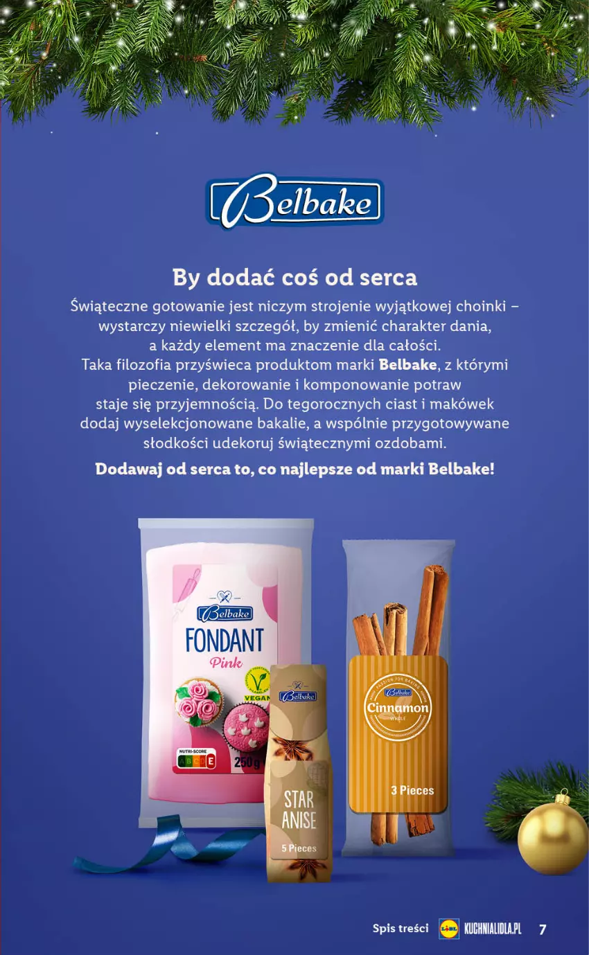 Gazetka promocyjna Lidl - Katalog Święta Deluxe - ważna 13.11 do 26.12.2023 - strona 7 - produkty: Ozdoba, Piec, Ser